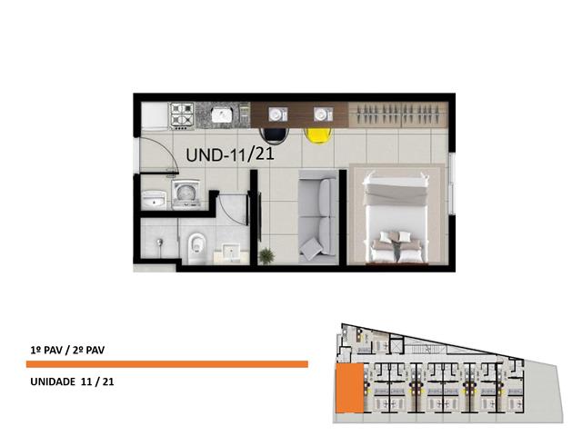 Planta 26m²