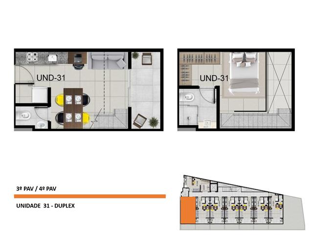 Planta 41m²